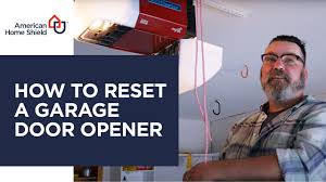 to reset a garage door opener