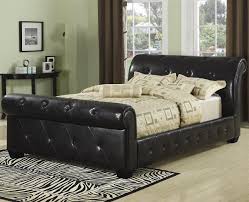 304240 upholstered sleigh bed by
