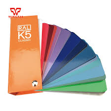 Us 65 0 Hot Sale Original Ral Color Shade Card Ral K5 Ral Color Chart K5 In Pneumatic Parts From Home Improvement On Aliexpress
