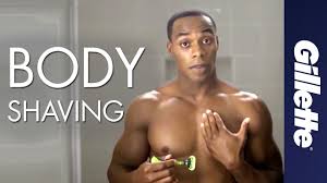 body shaving men chest hair