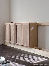 Install Base Cabinets