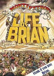 Life of brian, the third film to feature the entire monty python collective, tells of a young man in roman times who is born on the same day as jesus and is subsequently mistaken for the messiah. Monty Python S Life Of Brian Monty Python Wiki Fandom