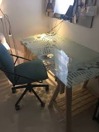 Ikea Glass Desk And Chair Singapore