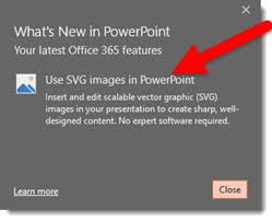 Powerpoint Supports Svg The Powerpoint Blog