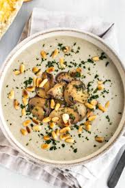 vegan cream of mushroom soup easy