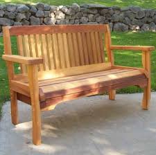 5ft wooden garden bench top ers up