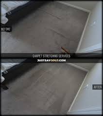 carpet repair re stretching lincoln