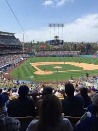 Dodger Stadium Section 114lg Home Of Los Angeles Dodgers