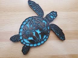 Turtle Wall Decor Hawaiian Sea Turtle