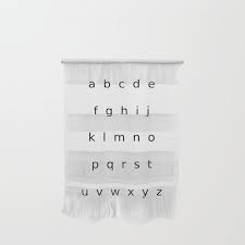Alphabet Small Letters Wall Hanging