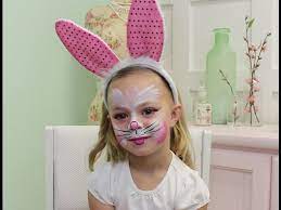 2 minute bunny face painting tutorial
