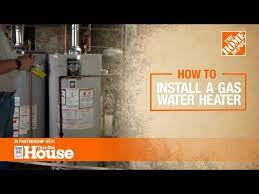 How To Install A Gas Water Heater The