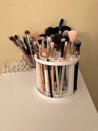 makeup brush holder storage