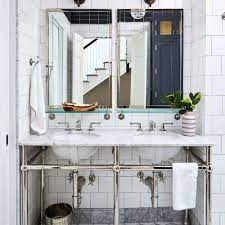 Artemisia gentileschi judith slaying, stylish featureclassic french art deco mirrored bathroom art deco style. Art Deco Bathrooms That Make A Chic Statement