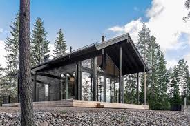 Beautiful Log Cabin Design In Finland