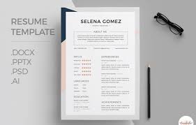 Free Ms Word Resume and CV Template Eps zp
