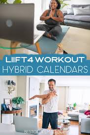 beachbody hybrid calendars for liift4
