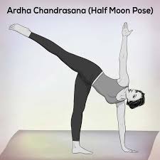 ardha chandrasana steps benefits