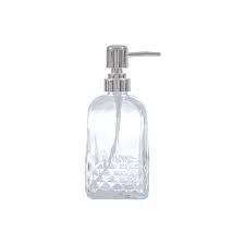 Clear Glass Soap Pump 380ml