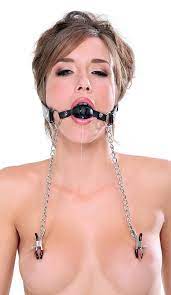 Malena Morgan mouth gag and tied up | Scrolller