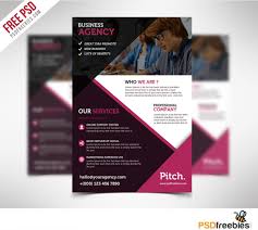 professional business flyer free psd