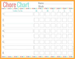 25 Explicit Printable Chart Template