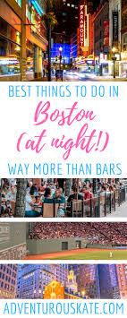 40 fun things to do in boston at night