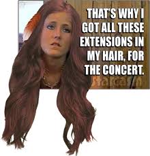Can even wear them in a ponytail.@mua_myesha. Randy Houska Shades Jenelle Eason Shading Chelsea Deboer About Hair Extensions Starcasm Net