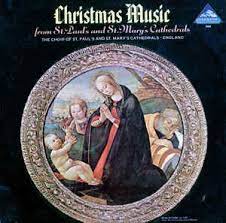In the middle ages, people called mummers put on masks and acted out christmas plays. The Choir Of St Paul S Cathedral The Choir Of St Mary S Cathedral Christmas Music From St Paul S And St Mary S Cathedrals England Vinyl Discogs