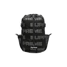 supreme backpack black fw21b9