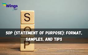 sop statement of purpose format