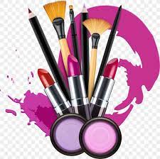 cosmetics lipstick make up artist stock