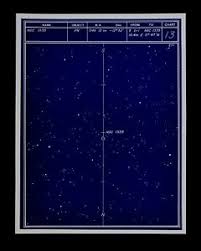 Details About Astronomy Deep Sky Star Chart No 13 Constellation Eridanus Planetary Nebulae Map