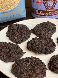 chocolate steel cut oat cookies