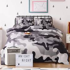 Queen Size Camouflage Comforter Set