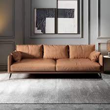 light tan leather couch foshan kika
