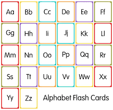 alphabet upper and lower case letters