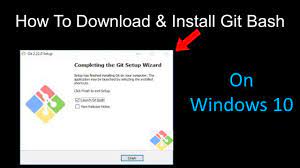 Git bash comes included as part of the git for windows package. How To Download And Install Git Bash On Windows 10 Youtube