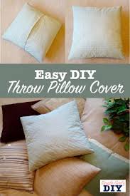 how to make a throw pillow cover 5