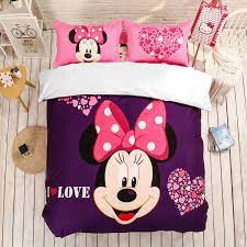 minnie mouse duvet cover set twin full