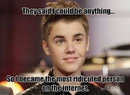 The 20 Best Justin Bieber Memes Of All-Time via Relatably.com