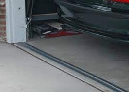 garage door threshold