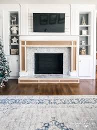 Diy Fireplace Mantel And Surround