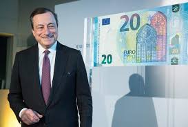 Mario draghi vigorously defends central banks' monetary stimulus. Redesigned 20 Euro Note Introduced By E C B The New York Times