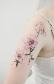 30 beautiful flower tattoos for women
