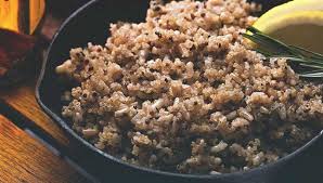 Sort and wash brown rice, using a colander. Quinoa Vs Rice Health Benefits
