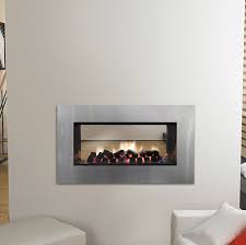 Horizon Low Line Double Sided Fireplace