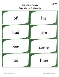 Sight words are a breeze with these printable flash cards, a great way to make reading first grade sight words: Dolch Sight Words Flashcards List 10 Primarylearning Org