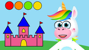 easy castle coloring pages for children