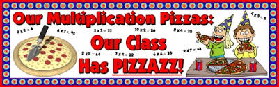 Multiplication Pizza Sticker Charts Add Pizzazz To Learning